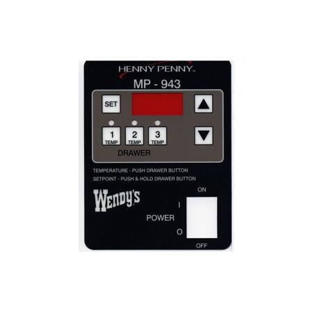 Allpoints Allpoints 8009818 Decal Mp-943 For Henny Penny 8009818